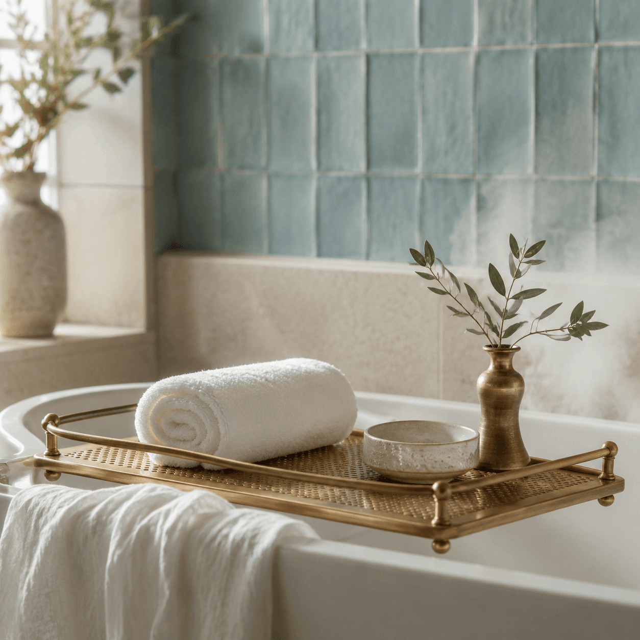 Brass Styling Tray