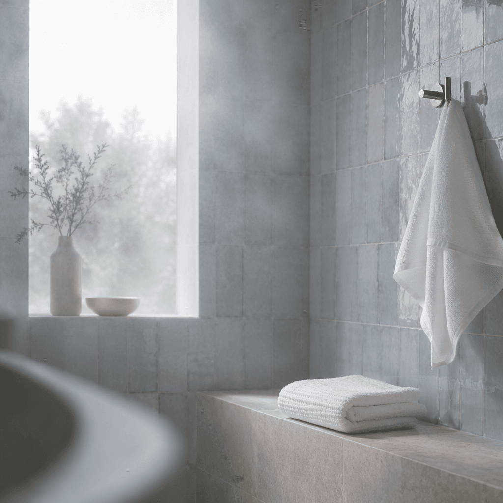 Mist Calm bathroom palette